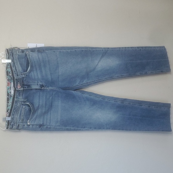 Sam Edelman The Kitten Straight Mid Rise Jeans Size 14/32 NWT - Picture 8 of 8